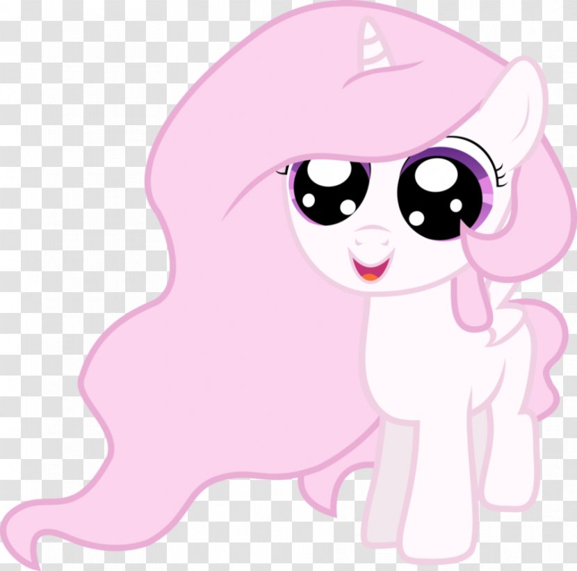 Pony Princess Celestia Horse Whiskers Filly - Heart Transparent PNG