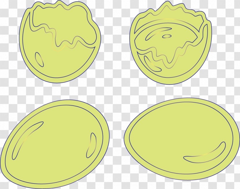 Material Pattern - Light Green Broken Shell Eggs Vector Transparent PNG