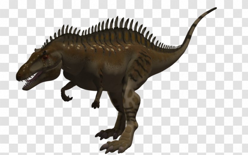 Tyrannosaurus Acrocanthosaurus Sauroposeidon Spinosaurus Allosaurus - Dinosaurs Alive - Dinosaur Transparent PNG