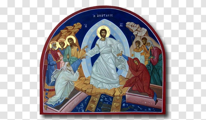 Bible Resurrection Of Jesus Eastern Christianity Icon - Christ Transparent PNG
