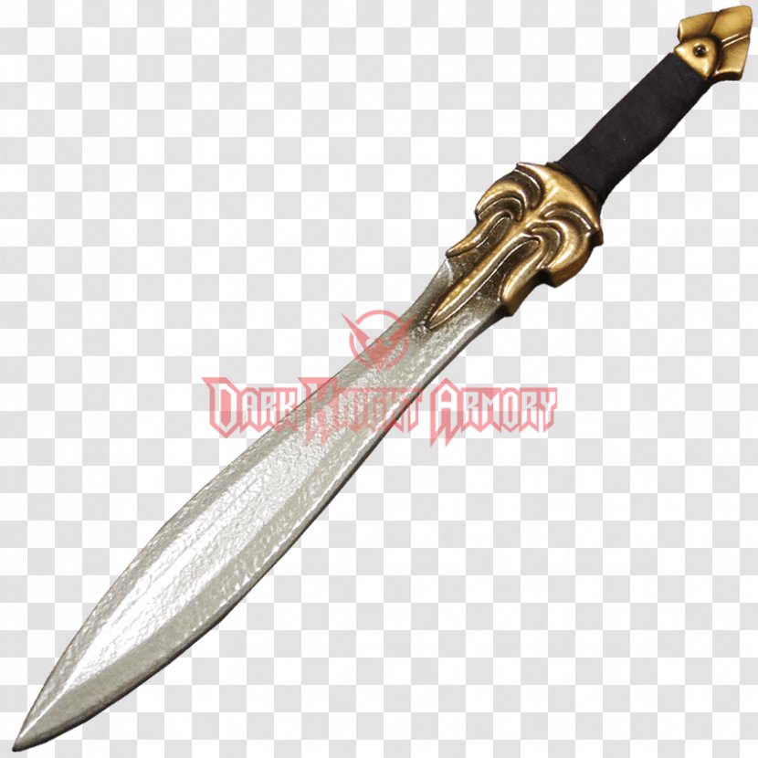 Bowie Knife Throwing Dagger Blade Transparent PNG