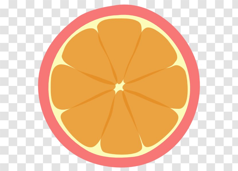 Tangerine Orange Slice Clip Art - Royaltyfree Transparent PNG