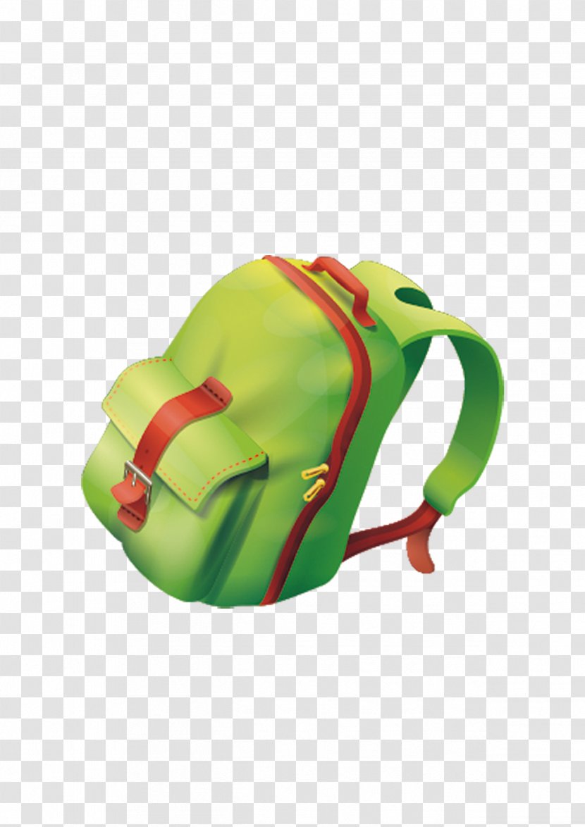 Satchel School Android Backpack - Yellow - Bag Transparent PNG