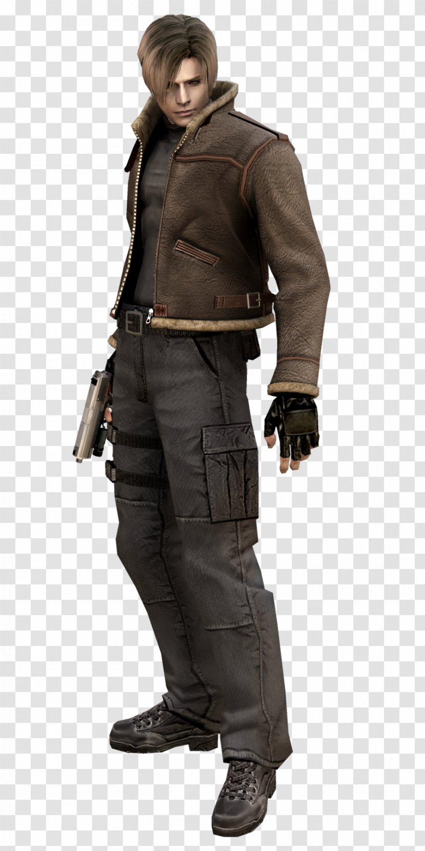 Resident Evil 4 2 Minecraft Leon S. Kennedy Raccoon City - Jacket Transparent PNG