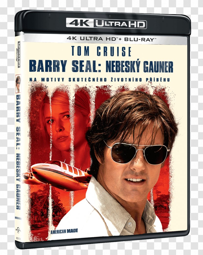 American Made Ultra HD Blu-ray Disc Barry Seal Doug Liman - Comedy - Dvd Transparent PNG