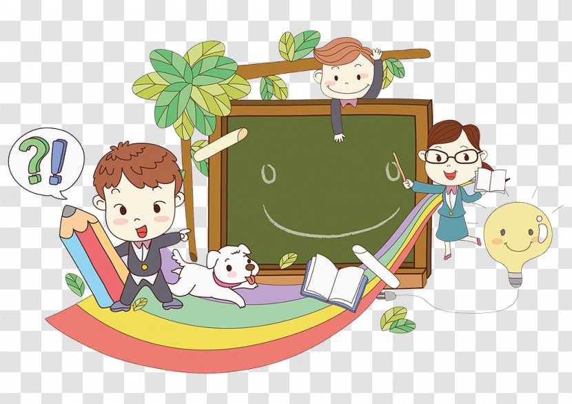 Self-Taught Higher Education Examinations Child School - Area - Painting Transparent PNG