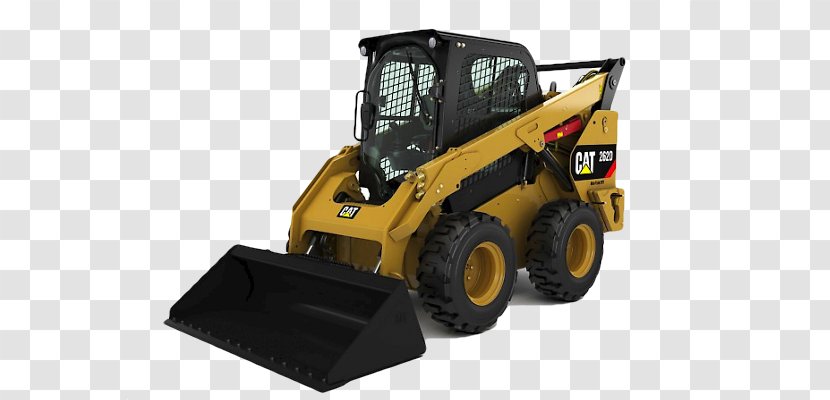 Caterpillar Inc. Skid-steer Loader Heavy Machinery Komatsu Limited - Vehicle - Skid Steer Transparent PNG