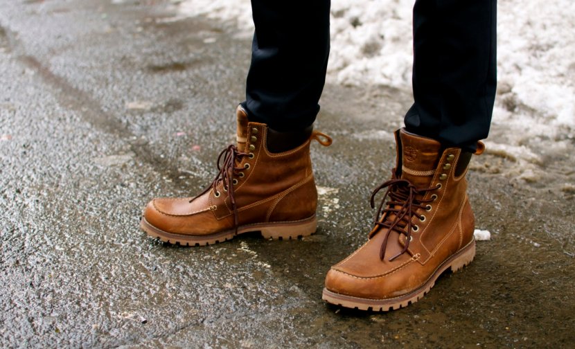 Fashion Boot Snow Winter - Outdoor Shoe - Men Shoes Transparent PNG