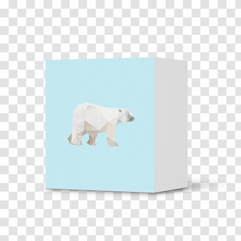Polar Bear Rectangle Dog Material - Industrial Design Transparent PNG