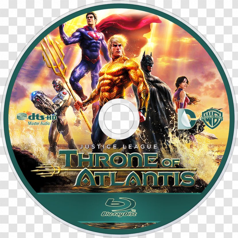 Throne Of Atlantis Blu-ray Disc Aquaman Justice League Film - Pc Game - Dvd Transparent PNG