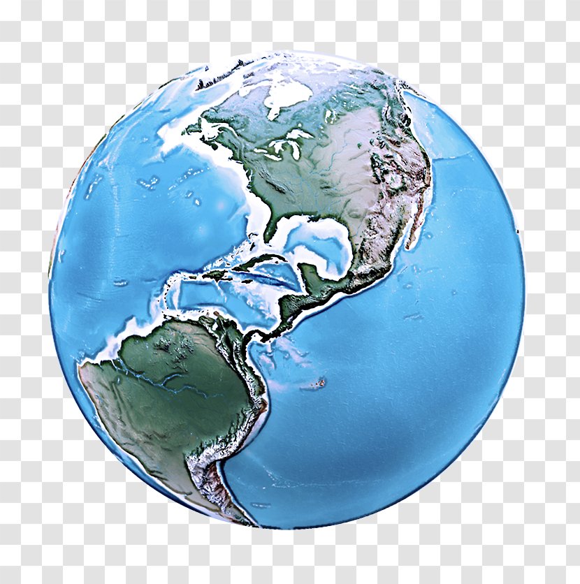 Earth Globe Planet World Water - Astronomical Object Interior Design Transparent PNG