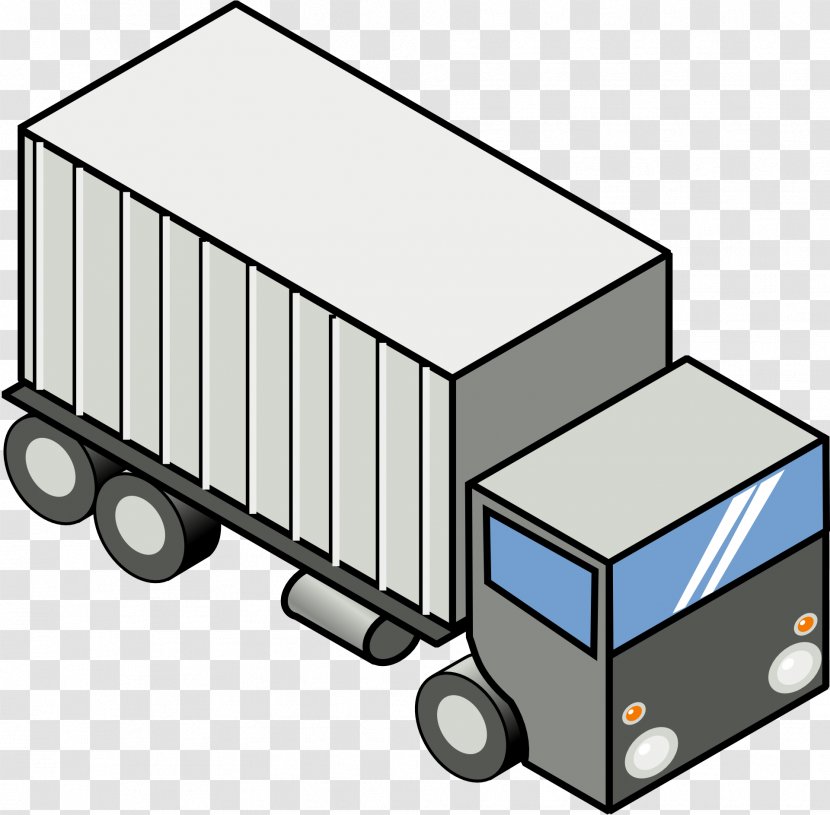 Pickup Truck Semi-trailer Clip Art - Drawing - Mini Storage Cliparts Transparent PNG