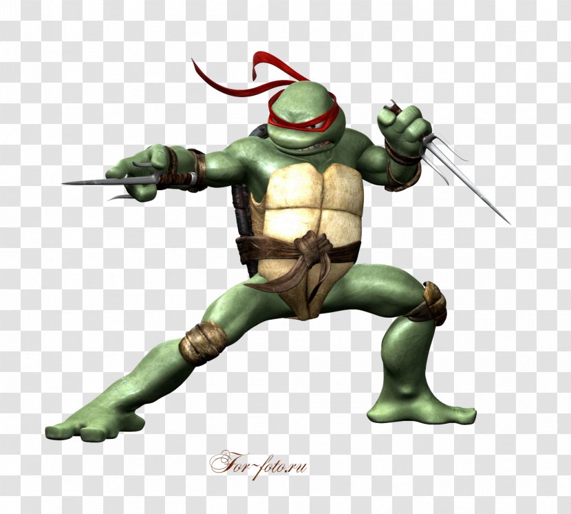 Raphael Leonardo Michelangelo Donatello Teenage Mutant Ninja Turtles - Action Figure Transparent PNG