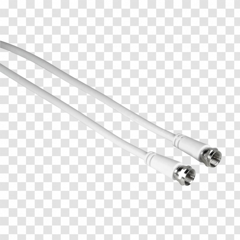 Coaxial Cable Electrical F Connector Network Cables - Aerials - Plug Transparent PNG