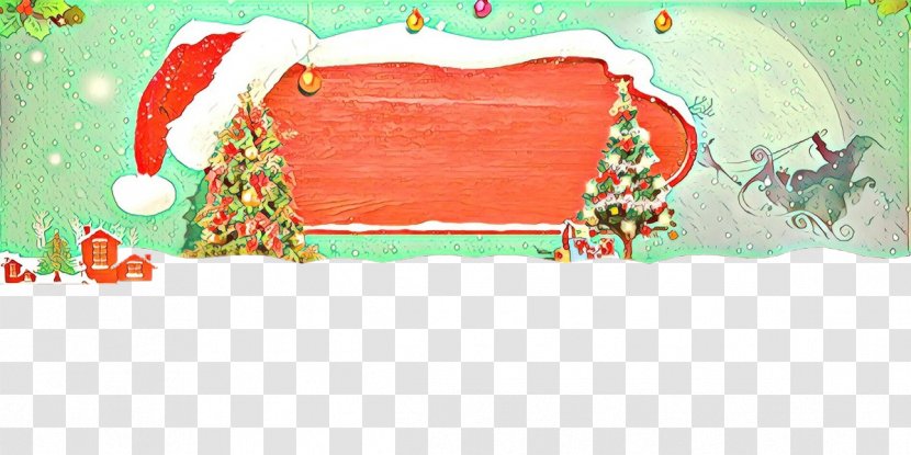 Merry Christmas Happy New Year Background - Pattern - Interior Design Rectangle Transparent PNG