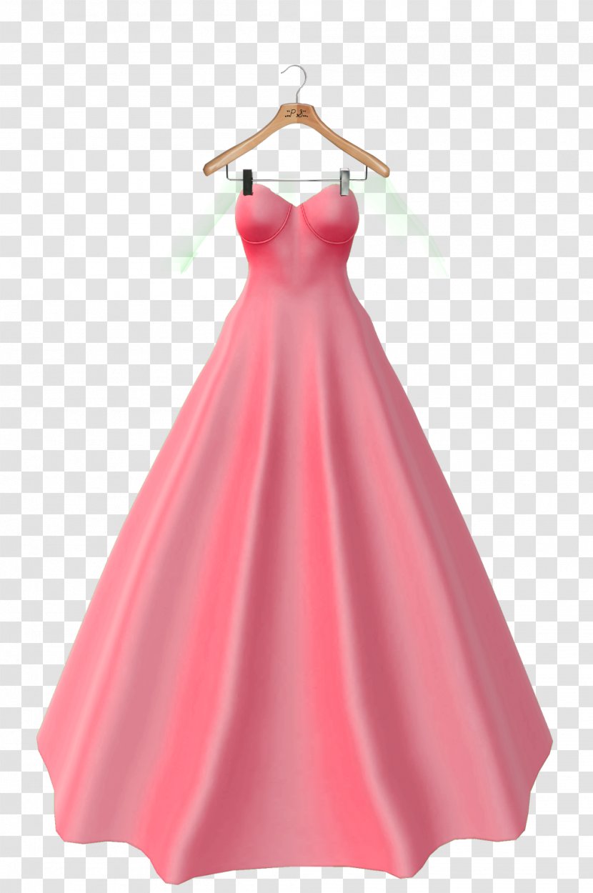 Cocktail Dress Gown Pink Clothing Transparent PNG
