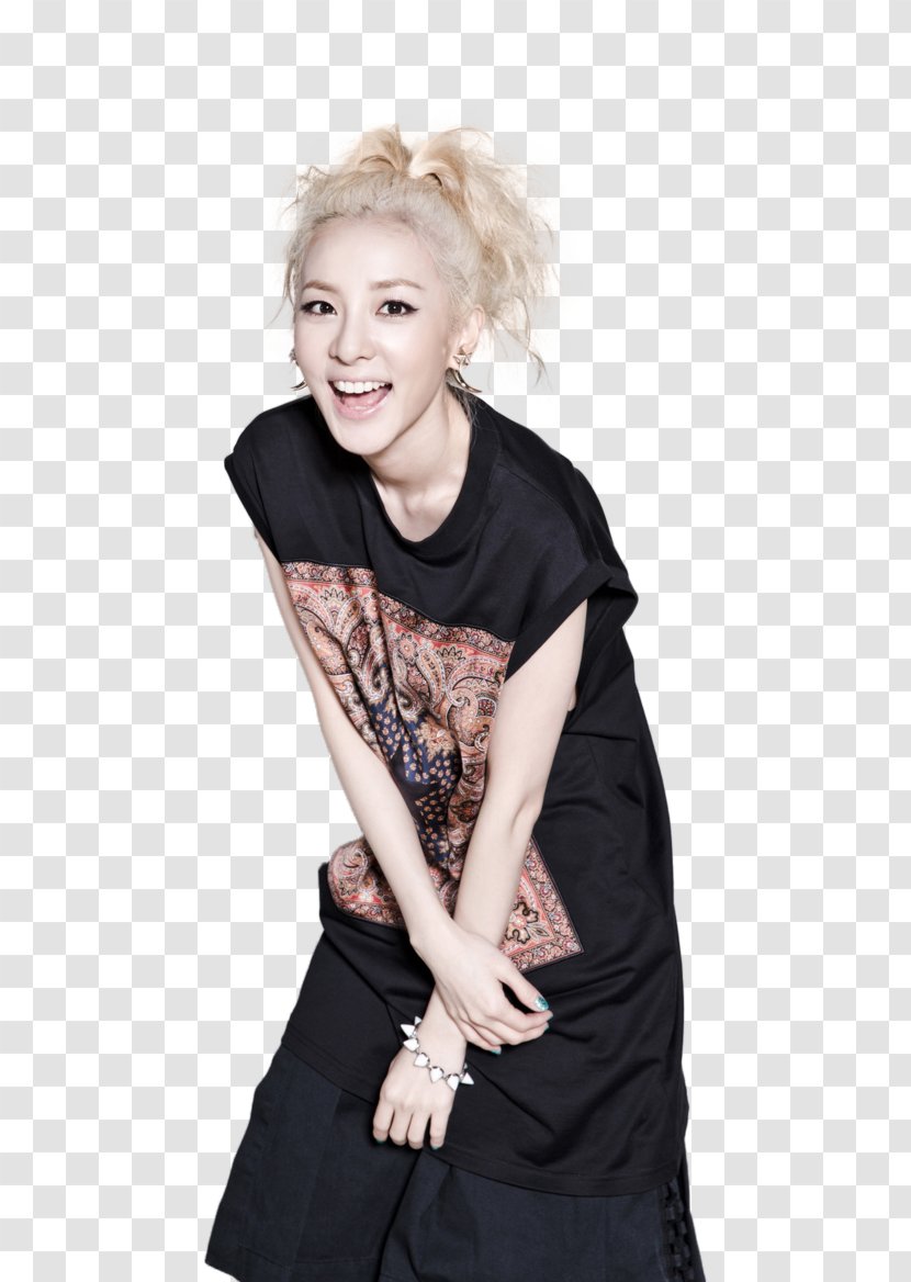 Sandara Park 2NE1 K-pop Dancer - Watercolor - Kpop Transparent PNG