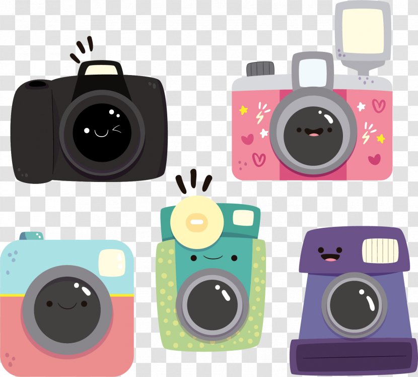 Camera Flash Photography Download Icon - Electronics - Vector Hand-painted Cartoon Transparent PNG