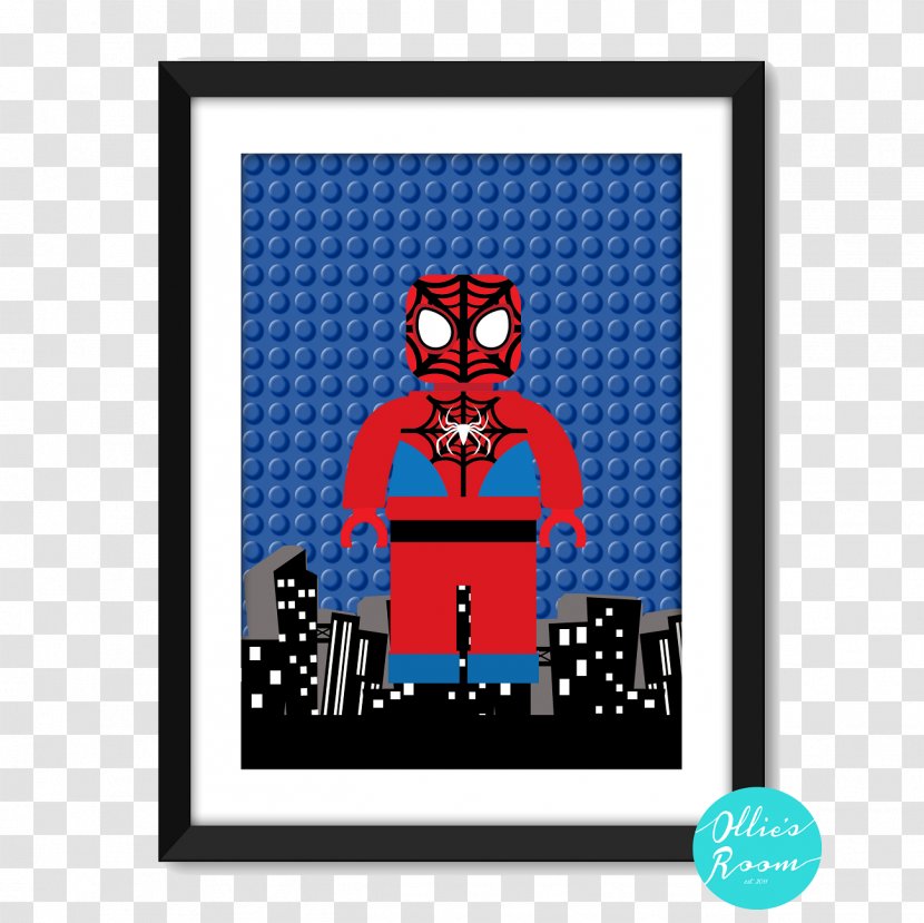Lego Spider-Man Poster Super Heroes - Midcentury Modern - Spider-man Transparent PNG