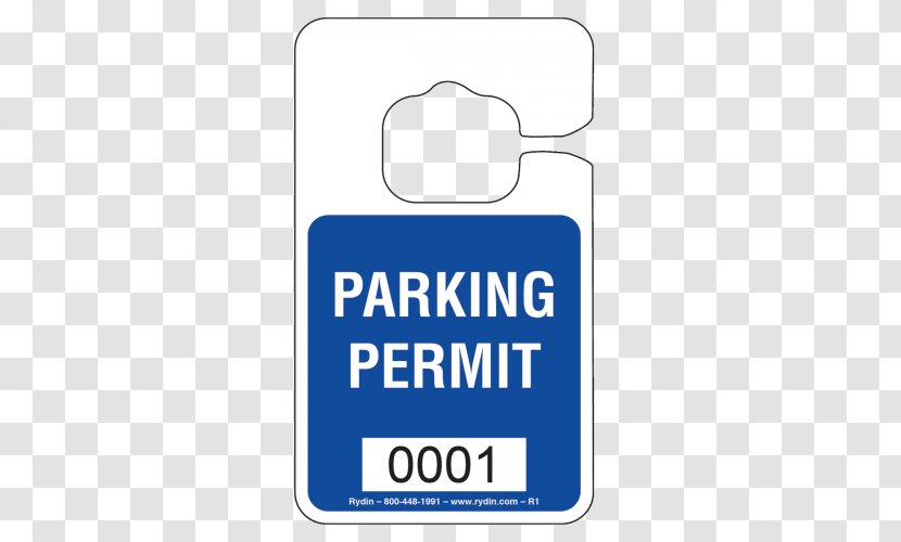Car Park Valet Parking Sign Safety - Label - Hang Tags Transparent PNG