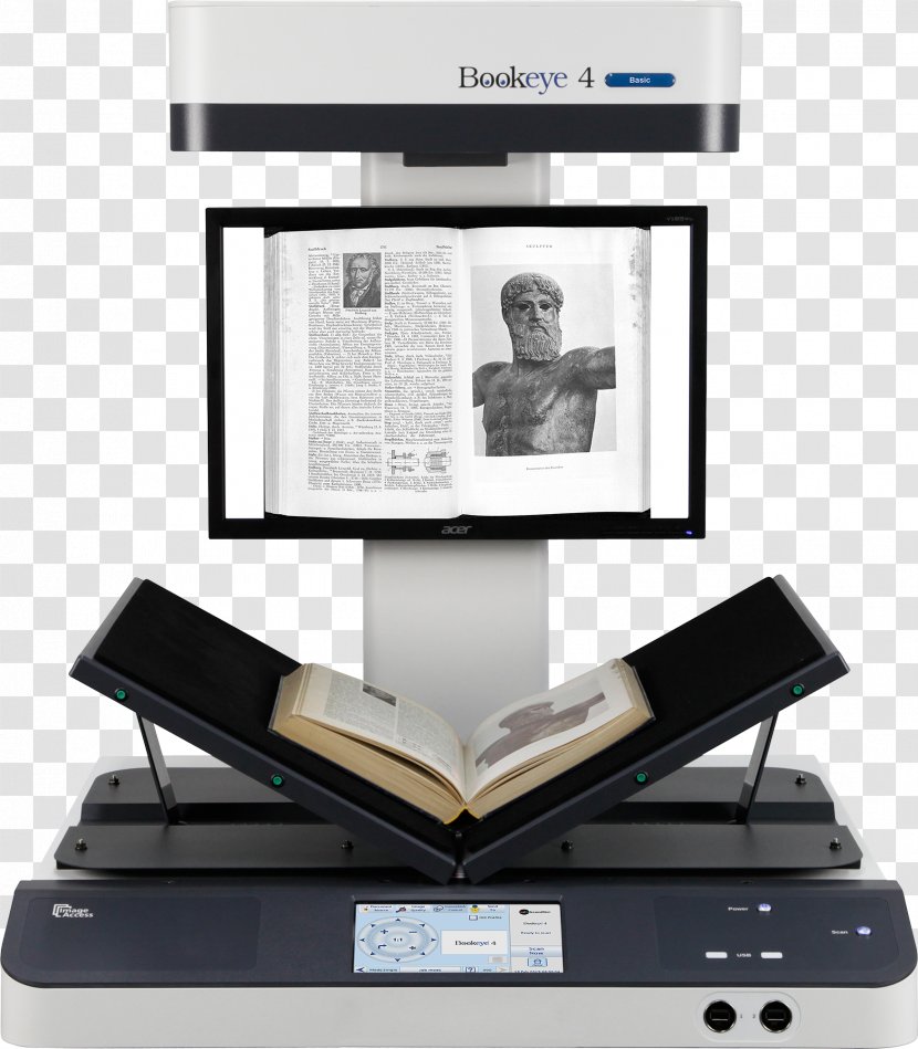 Image Scanner Book Scanning Document Imaging Automatic Feeder - Library Transparent PNG