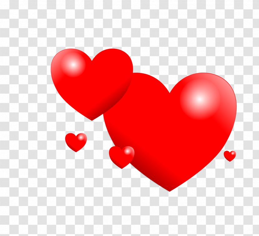 Valentine's Day Heart Clip Art - Cartoon - Love Text Transparent PNG