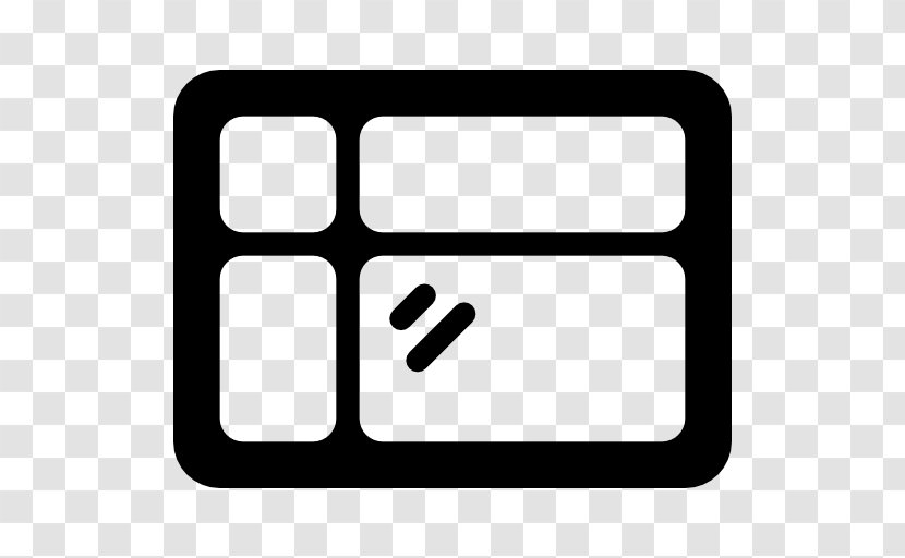 Rectangle Brand Black And White - Food - Payment Transparent PNG