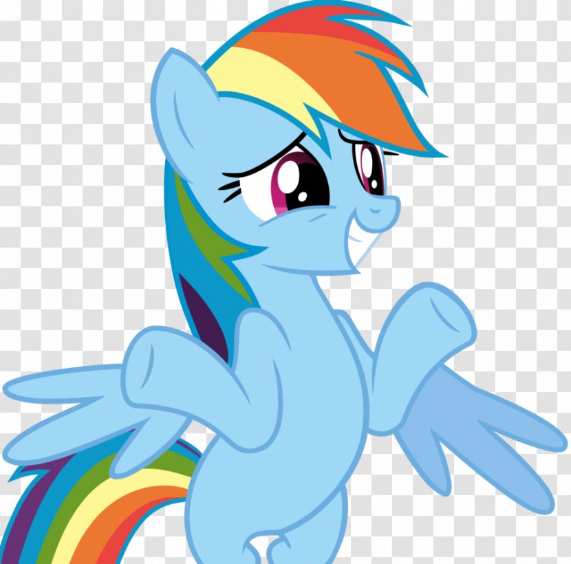 Rainbow Dash Pinkie Pie Rarity Pony Twilight Sparkle - Tail - My Little Transparent PNG