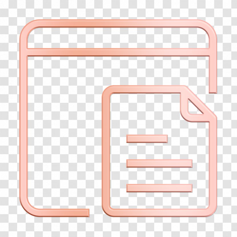 Document Icon Essential Object - Online - Rectangle Web Transparent PNG