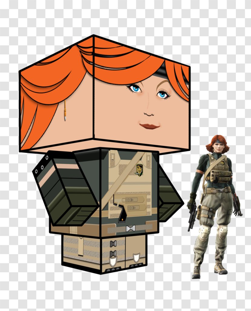 Metal Gear Solid 4: Guns Of The Patriots Cartoon Product Design Illustration - Portable Ops Transparent PNG