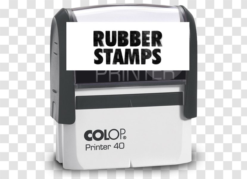 Printer Rubber Stamp Printing Stationery Office Supplies - Technology Transparent PNG