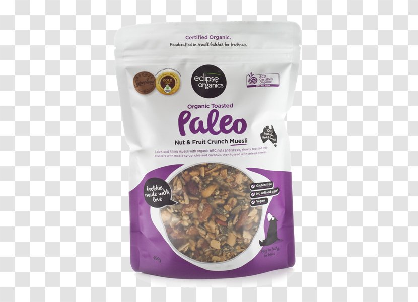 Breakfast Cereal Muesli Organic Food Australian Cuisine - Paleolithic Diet - Dried Fruit Bags Transparent PNG