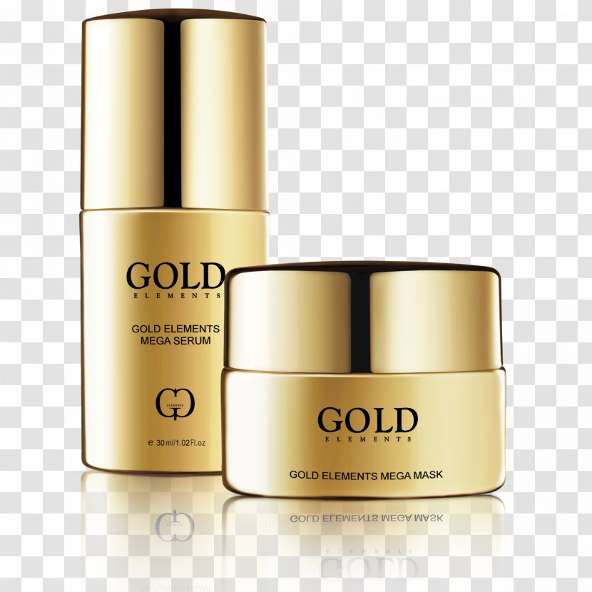 Skin Care Cream Cosmetics Gold - Health Beauty - Element Transparent PNG
