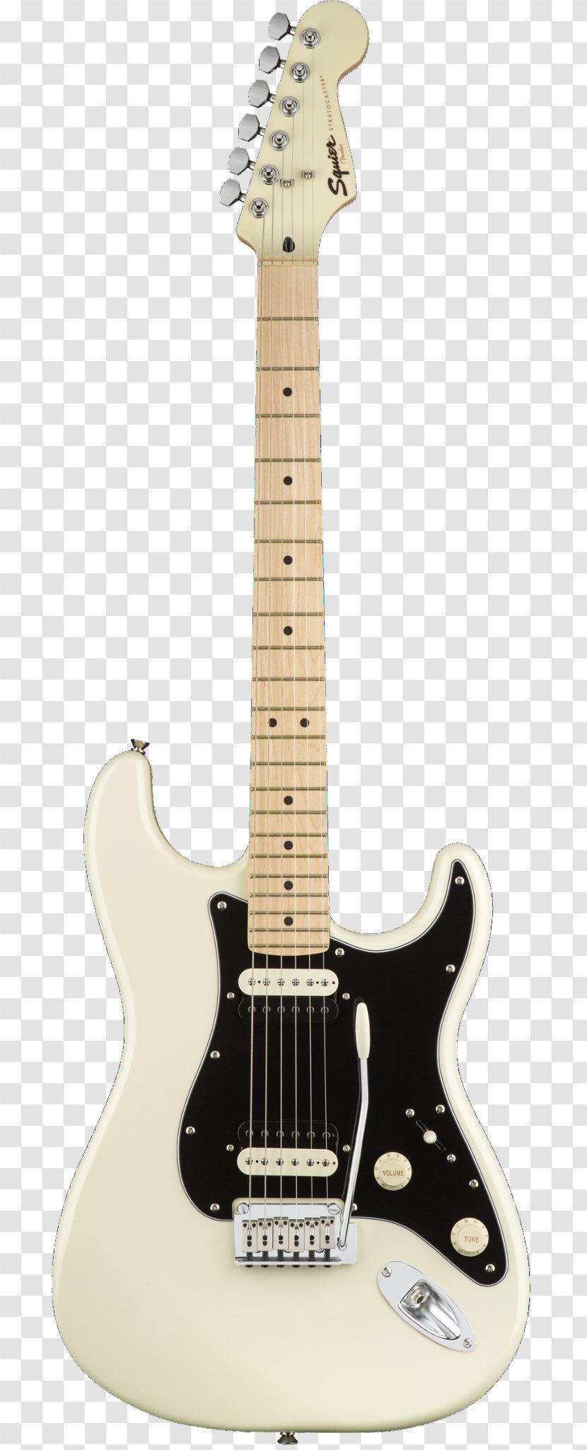 Fender Stratocaster Contemporary Japan Squier Deluxe Hot Rails Telecaster - Plucked String Instruments - Electric Guitar Transparent PNG