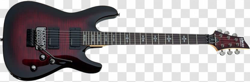Schecter C-1 Hellraiser FR Guitar Research Demon-6 Omen 6 - C1 Fr Transparent PNG