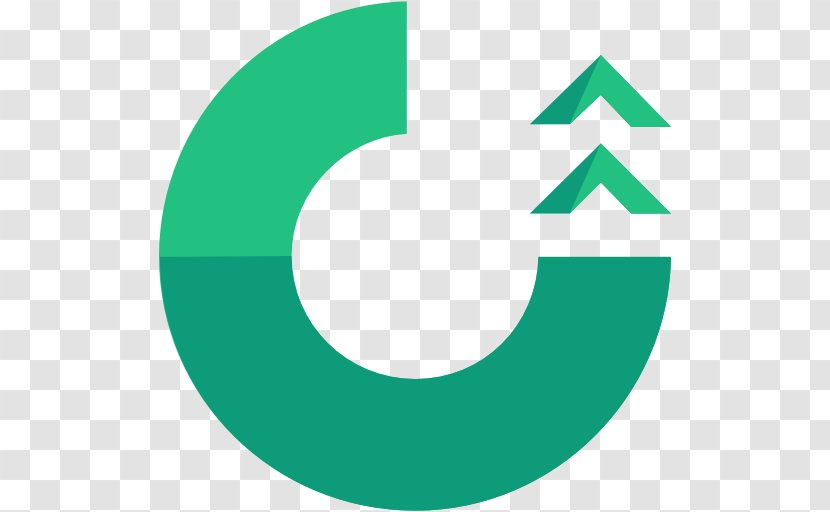 Logo Green Brand - Rotation - Text Transparent PNG