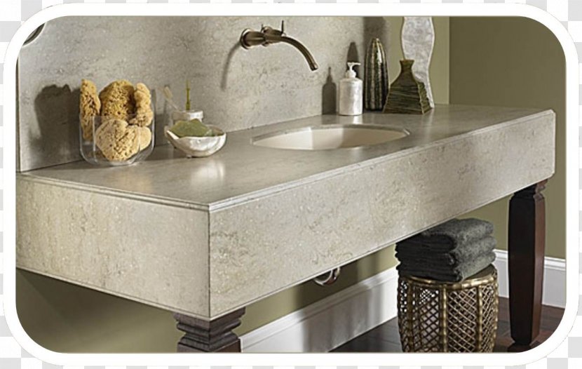 Corian Solid Surface Countertop Zodiaq Granite - Table - Sink Transparent PNG