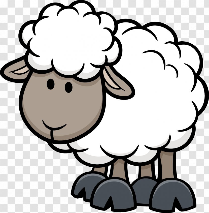Sheep Cartoon Illustration - Animals Transparent PNG