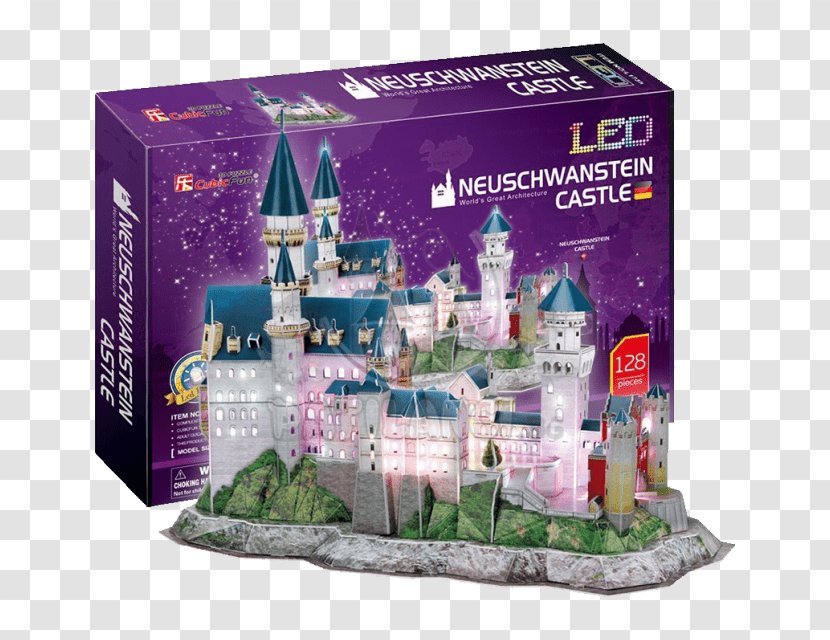 Neuschwanstein Castle Jigsaw Puzzles Puzz 3D 3D-Puzzle Ravensburger Coastal Lighthouse Puzzle - 3d Transparent PNG