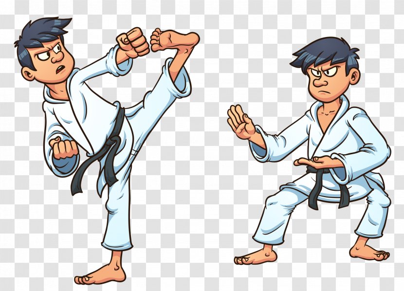 Karate Martial Arts Royalty-free Punch - Thumb - Children Boxing Road Transparent PNG