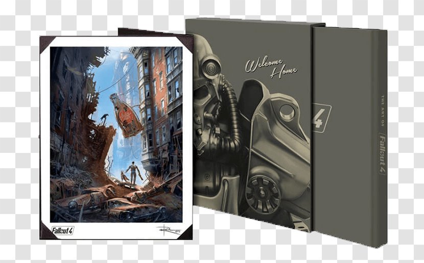 The Art Of Fallout 4 Hardcover 3 Book - Album - Fall Out Transparent PNG