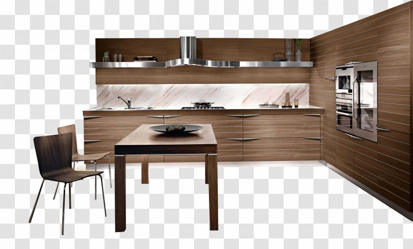 Table Kitchen Cabinet Furniture Wood Transparent PNG