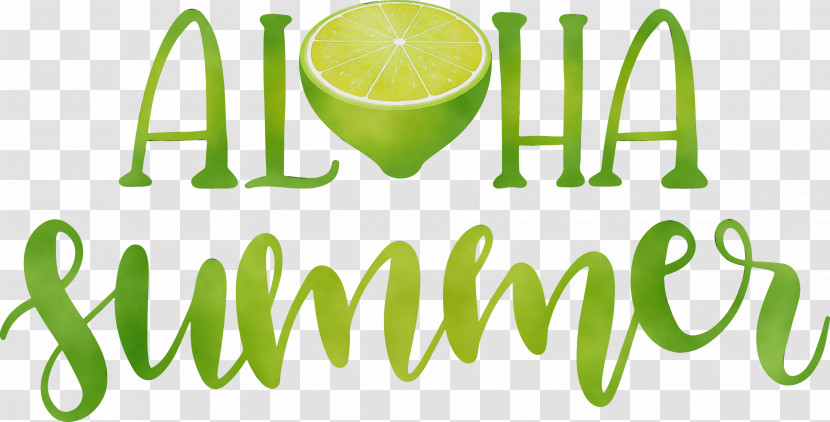 Logo Font Lime Green Lemon Transparent PNG