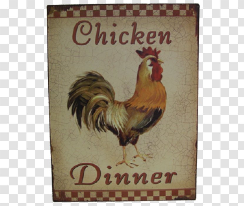 Rooster Advertising Chicken As Food Beak - Galliformes - Dinner Transparent PNG