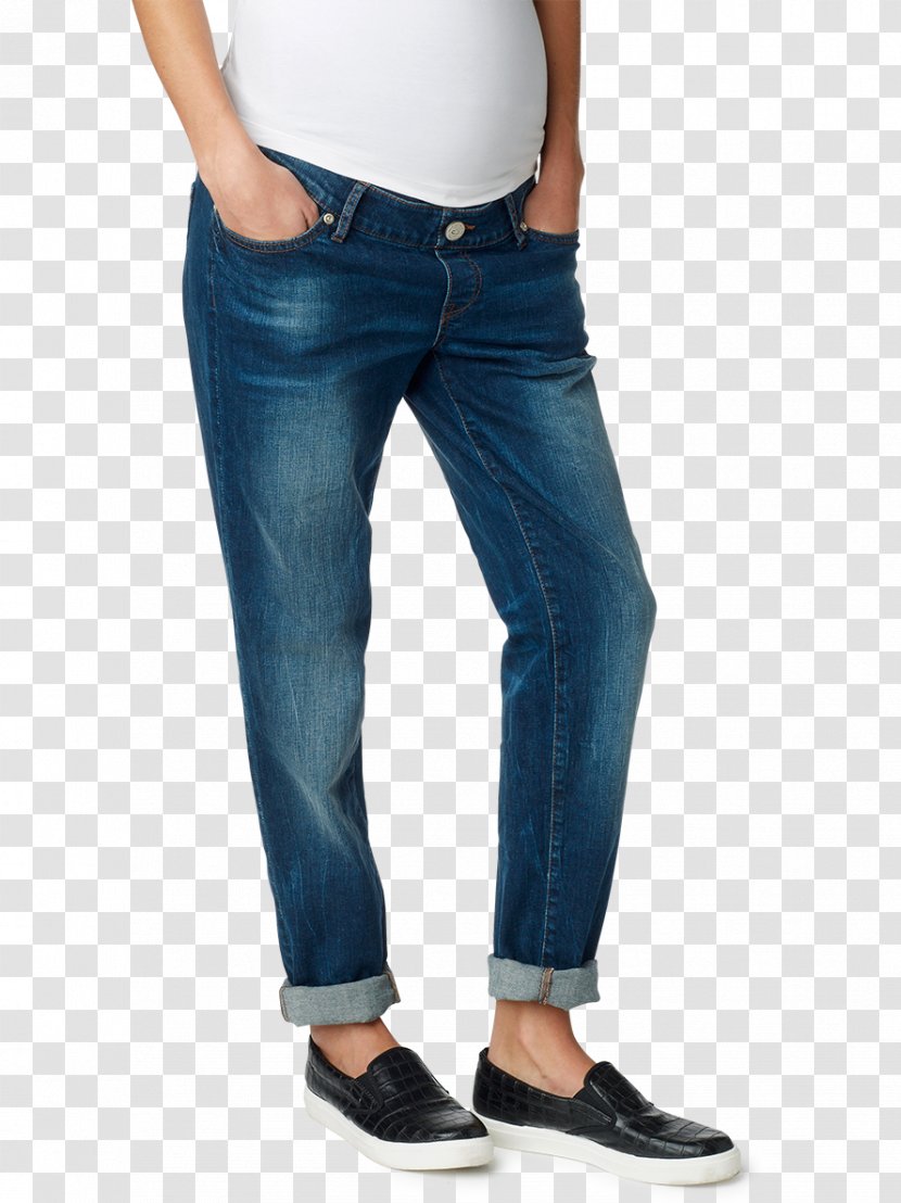 Jeans Denim Boyfriend Pants - Blue - 50 Transparent PNG