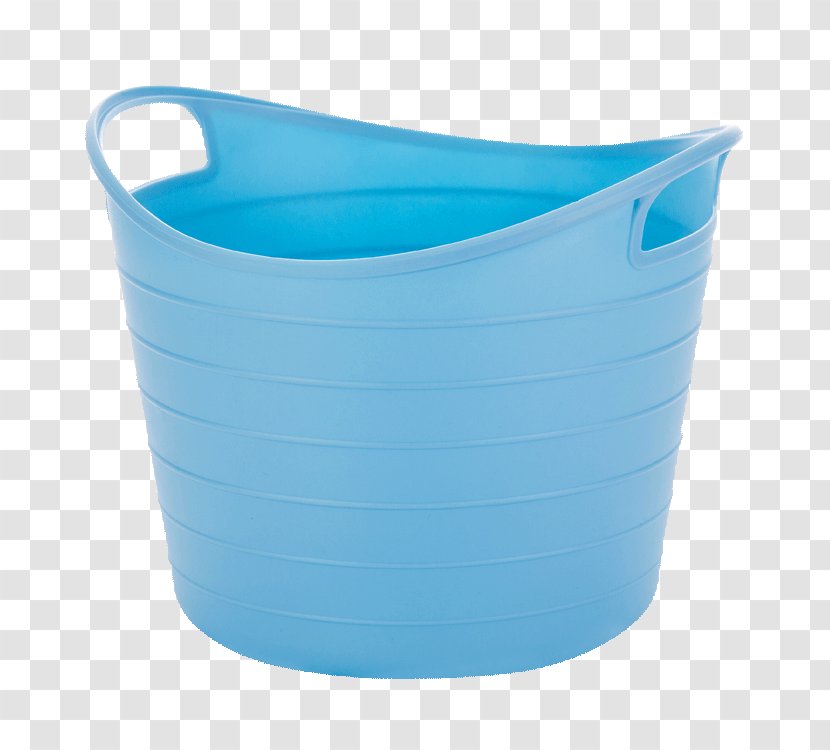 Plastic Turquoise - Blue - Basket Transparent PNG