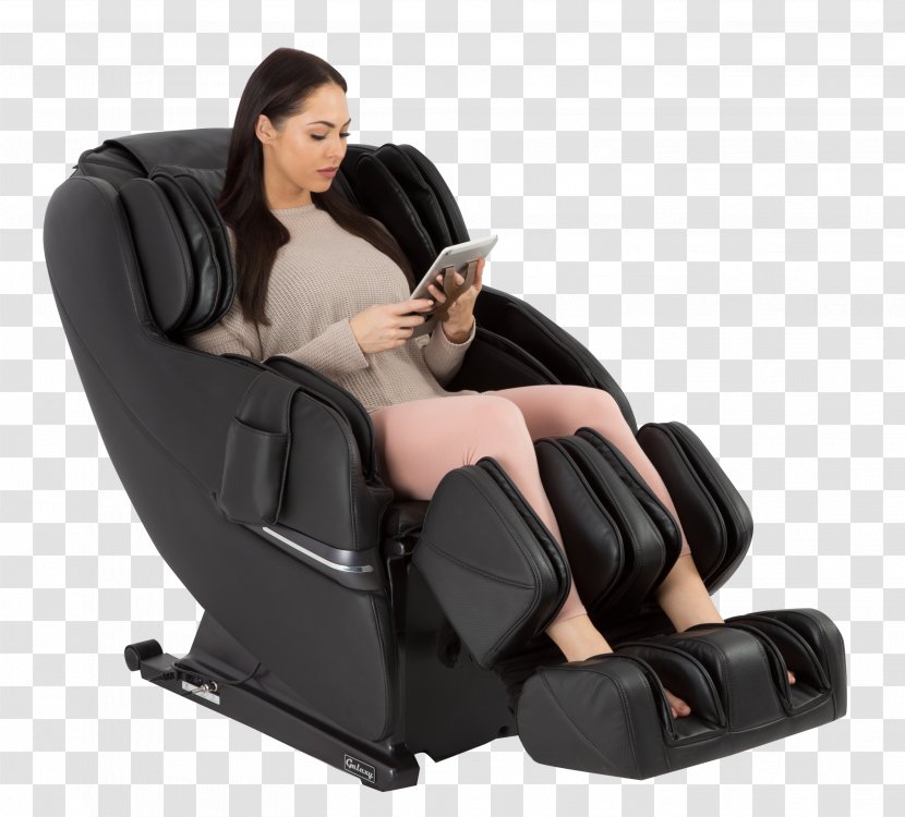 Recliner Massage Chair Footstool Table - Belt Transparent PNG