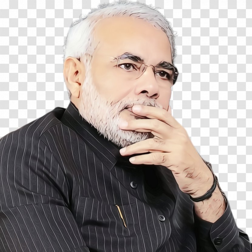 Modi Cartoon - Indian National Congress - Gesture Beard Transparent PNG