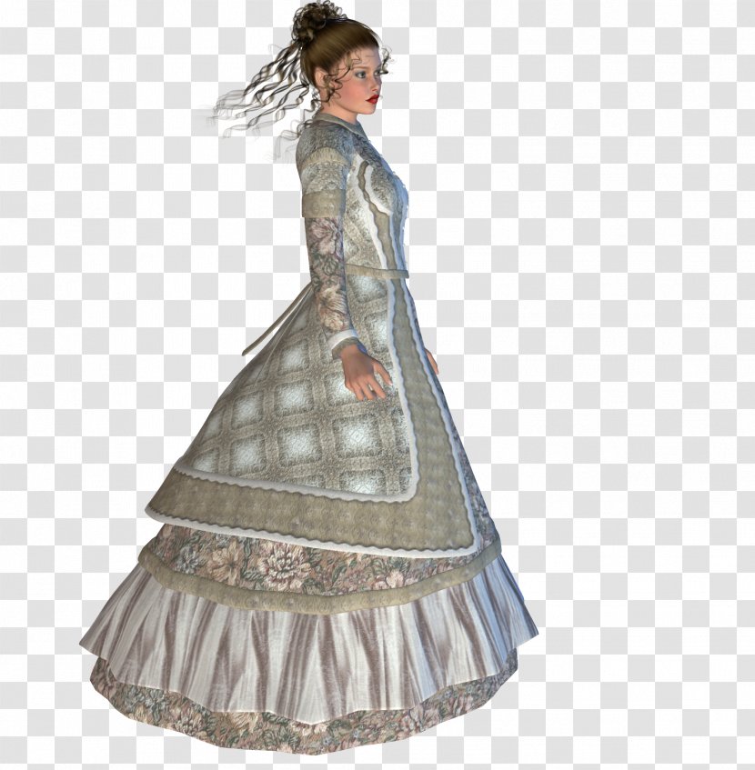 Costume Design Gown - Outerwear - Modelo Transparent PNG