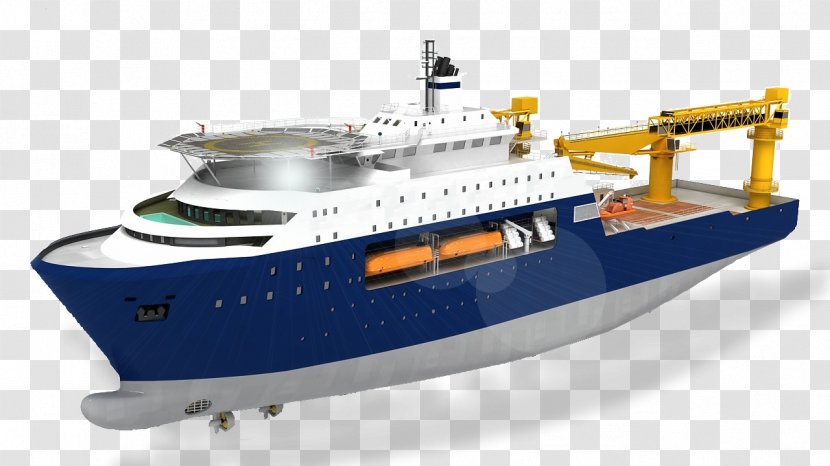 Platform Supply Vessel Passenger Ship Watercraft Naval Architecture - Motor - Floating Deck Designs Transparent PNG
